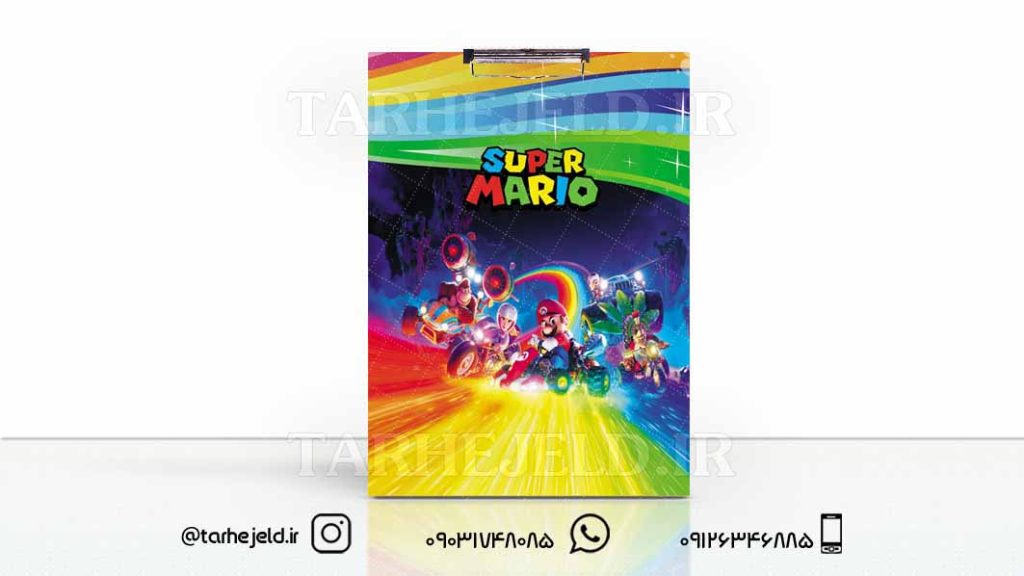 طرح لایه باز تخته شاسی سوپر ماریو کد01673