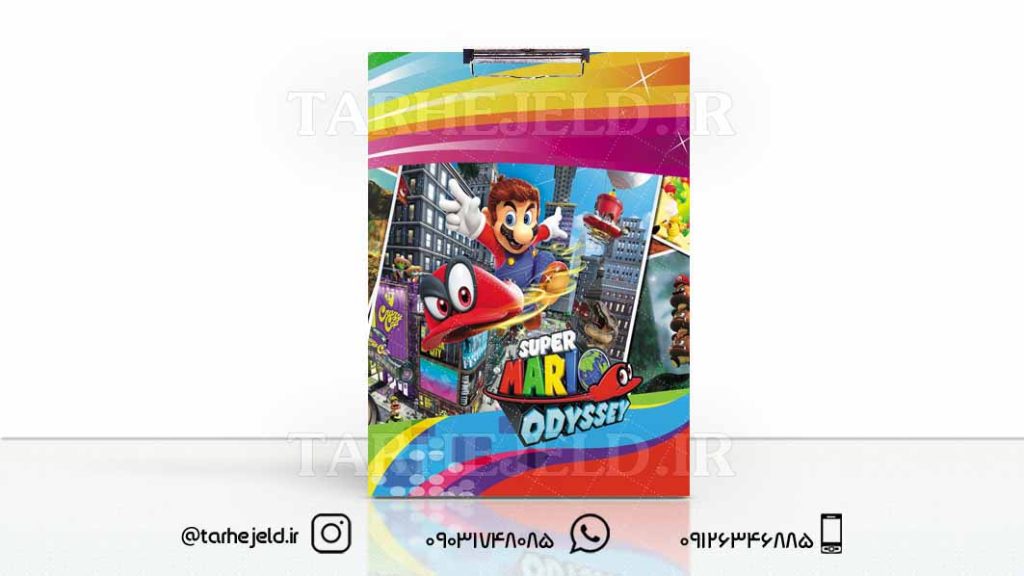 طرح لایه باز تخته شاسی سوپر ماریو کد01674