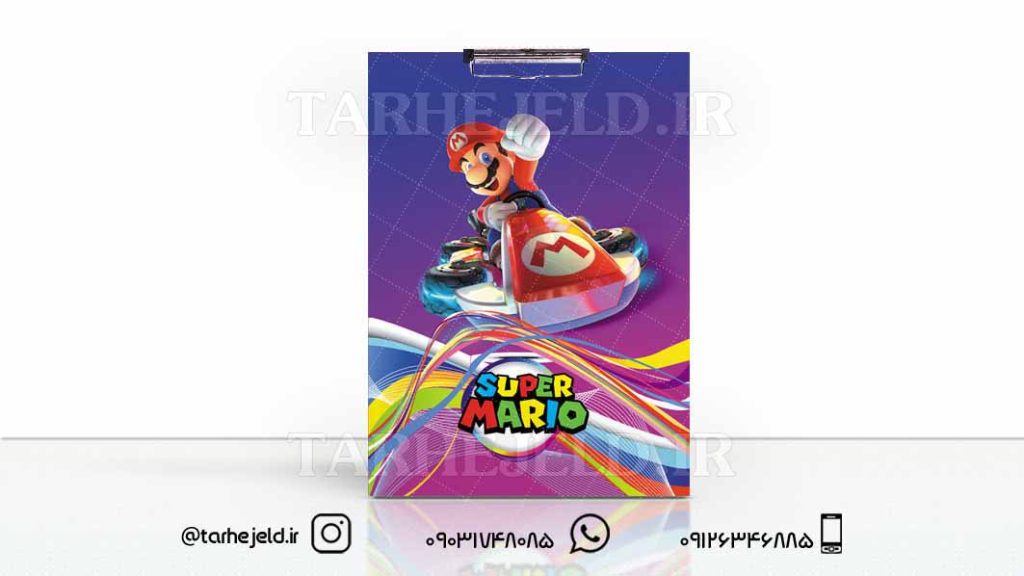 طرح لایه باز تخته شاسی سوپر ماریو کد01675