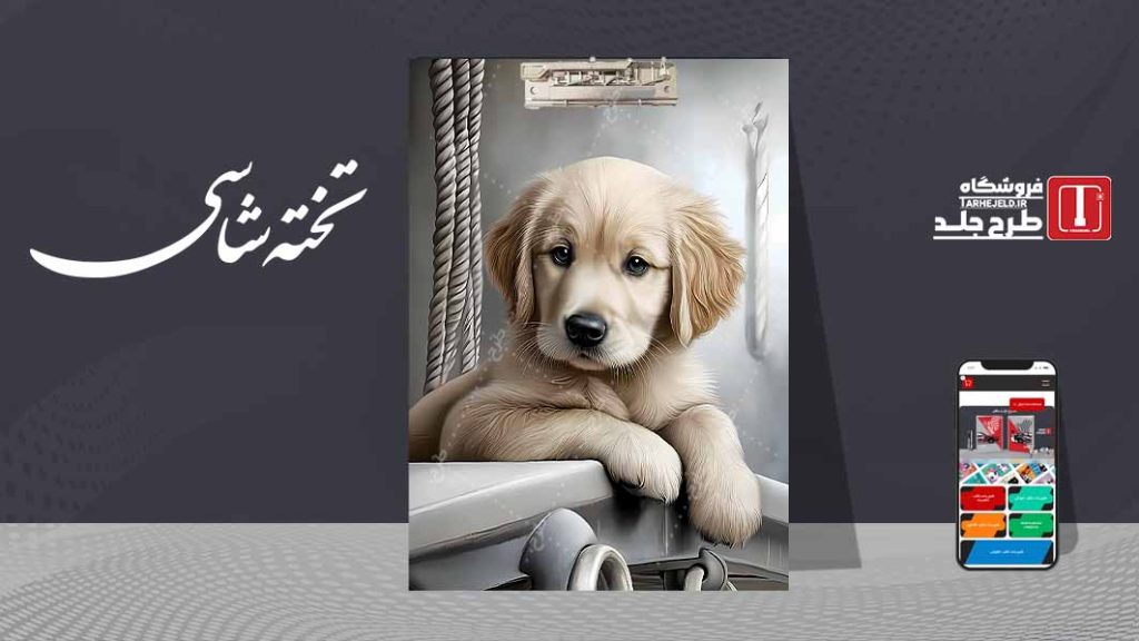 دانلود طرح لایه باز جلد تخته شاسی کلاسیک کد09595