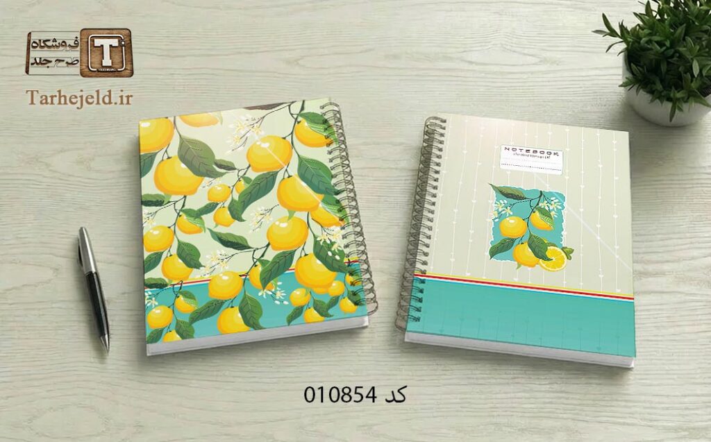 دانلود طرح لایه باز جلد دفتر مشق کلاسیک کد 010854